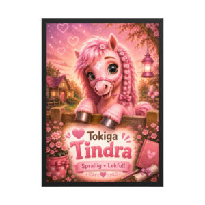 Inramand poster - Tokiga Tindra
