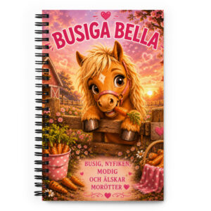 Anteckningsbok - Busiga Bella